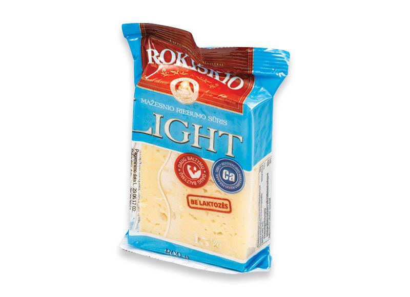 ROKIŠKIO sūris LIGHT be laktozės
