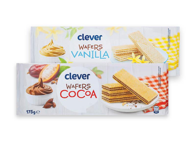 CLEVER vafliai