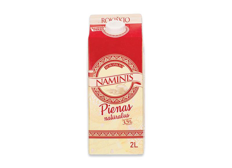 Prekė: Natūralus ROKIŠKIO NAMINIS pienas