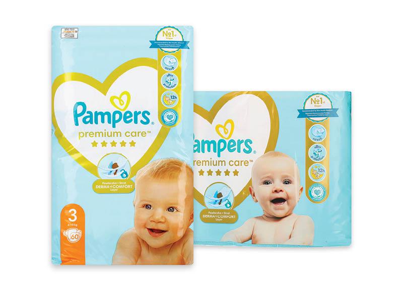 Sauskelnėms PAMPERS PREMIUM CARE