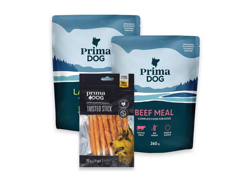 Prekė: Šunų ėdalui PRIMADOG