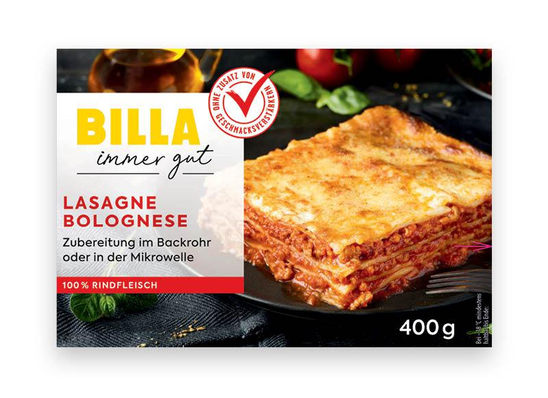 BILLA šaldyta lazanija
