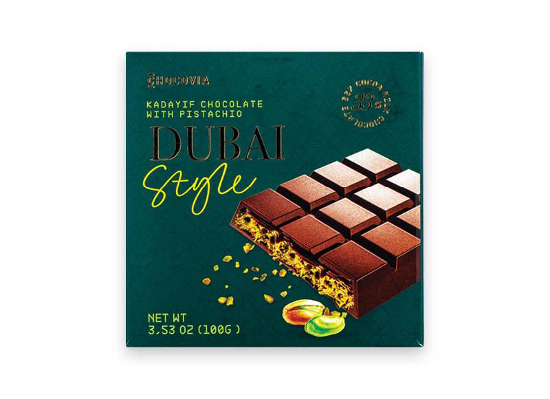 Prekė: DUBAJAUS stiliaus šokolado plytelė
