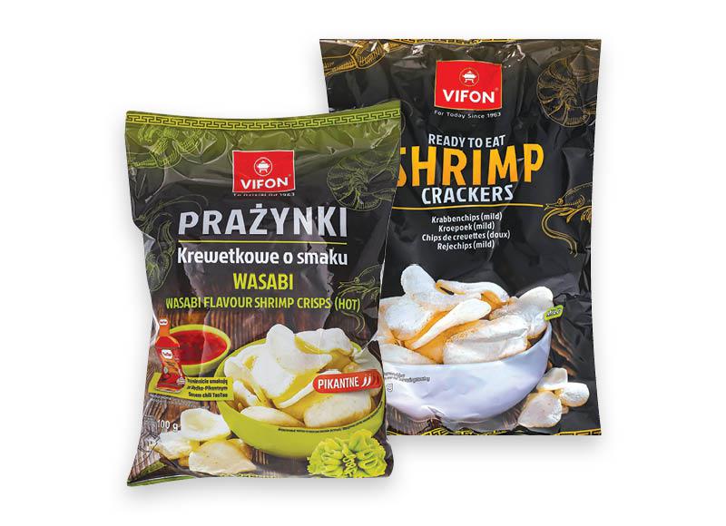 Krevečių traškučiai VIFON