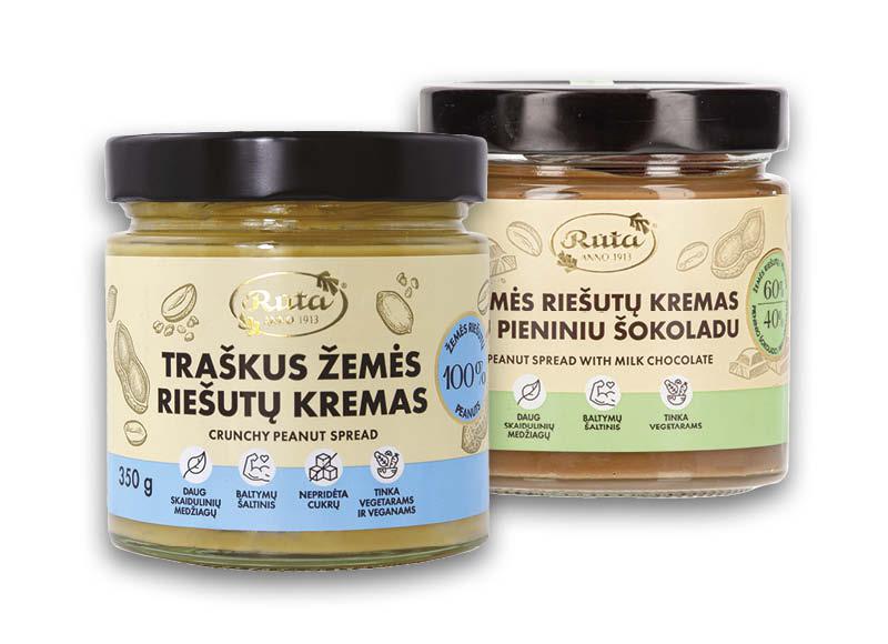 Žemės riešutų kremui RŪTA