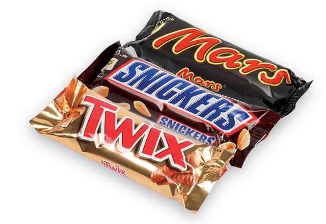 РљРѕРЅС„РµС‚С‹ Mars snickers Twix Bounty Milkyway