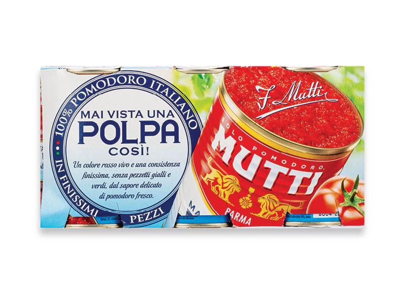 Smulkinti pomidorai MUTTI POLPA