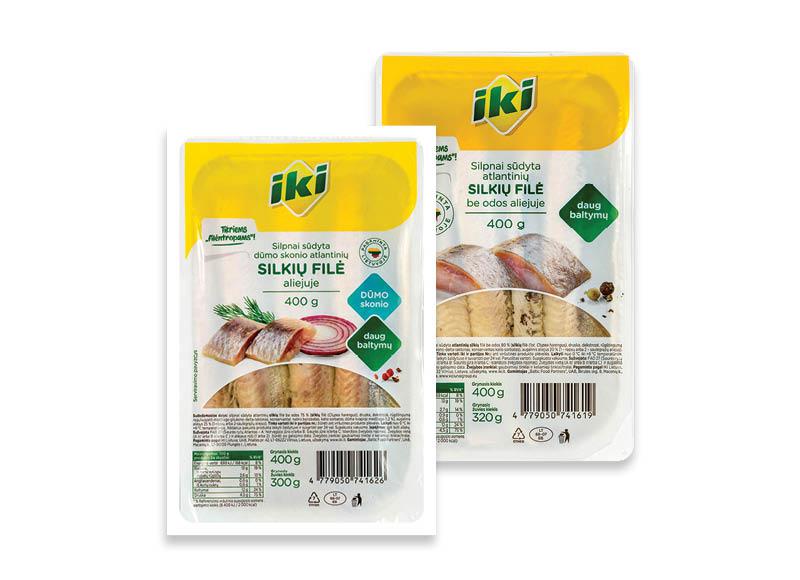 IKI silkių filė aliejuje
