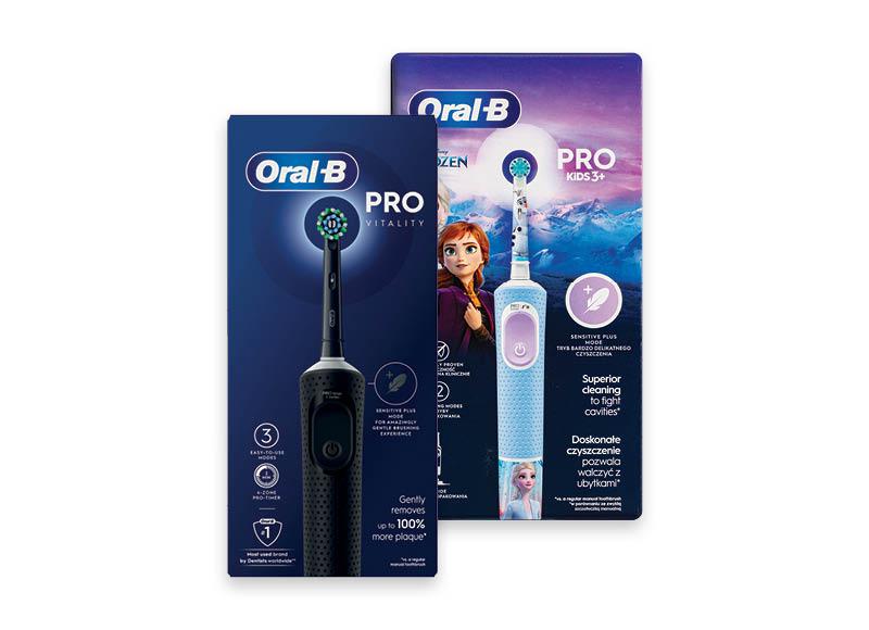 Prekė: Elektrinis dantų šepetėlis ORAL-B VITALITY PRO