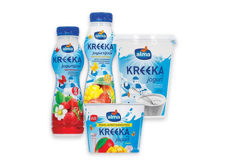 Pieno produktams ALMA