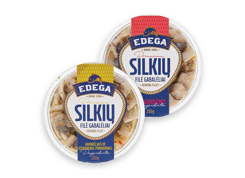 Silkių filė gabalėliai EDEGA
