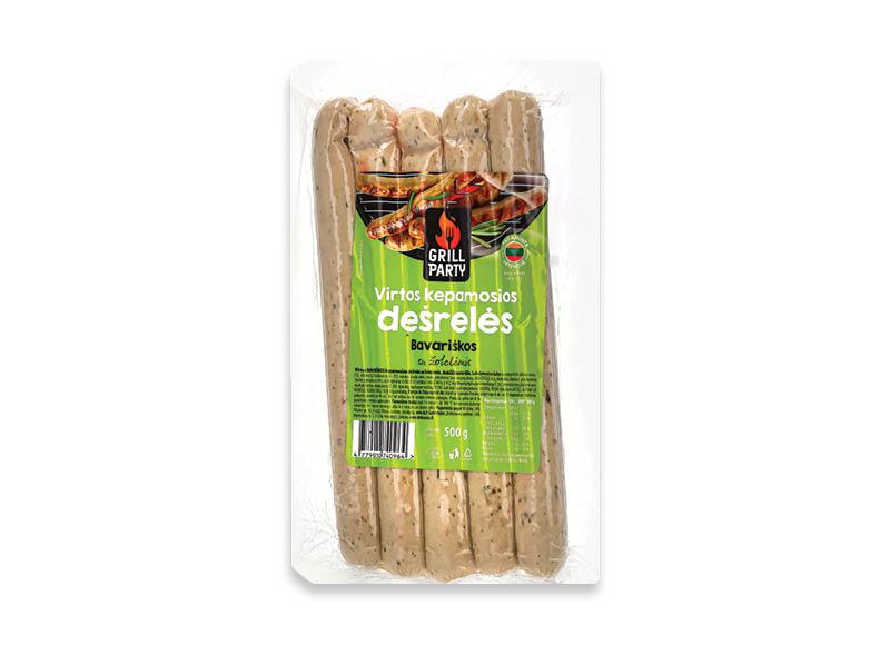 GRILL PARTY virtos kepamosios dešrelės su žolelėmis