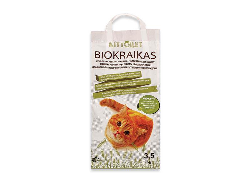 Kačių augalinės kilmės biokraikas