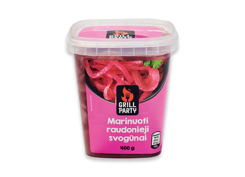 Prekė: GRILL PARTY marinuoti raudoni svogūnai