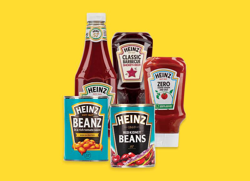 Konservuotoms daržovėms, padažams HEINZ