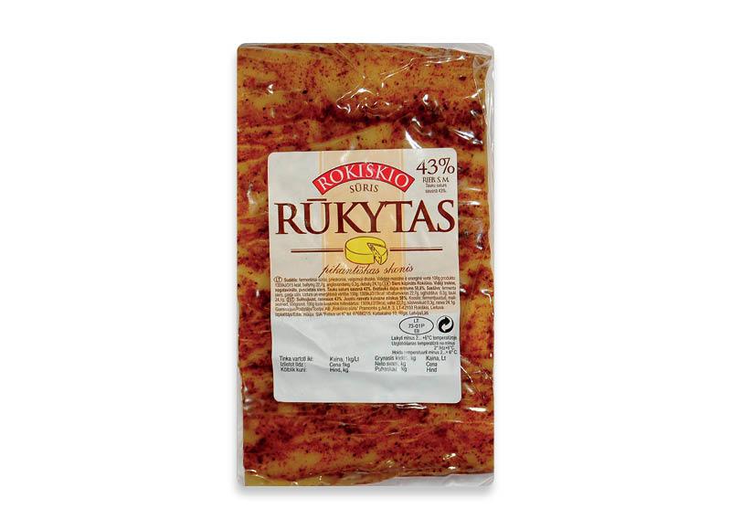 ROKIŠKIO rūkytas PIKANTIŠKAS sūris