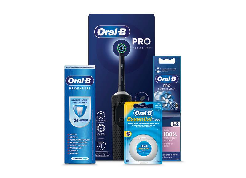 Burnos priežiūros priemonėms ORAL-B