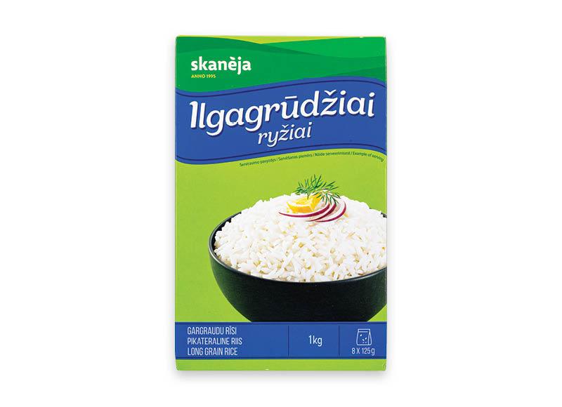 Ilgagrūdžiai ryžiai SKANĖJA