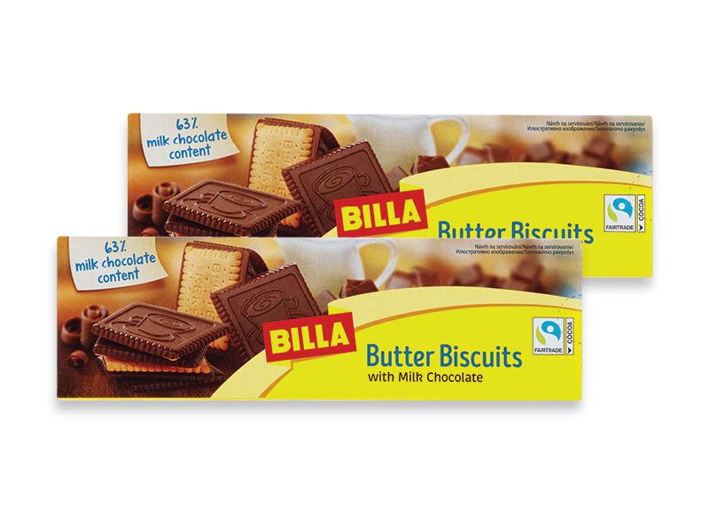 BILLA sviestiniai sausainiai