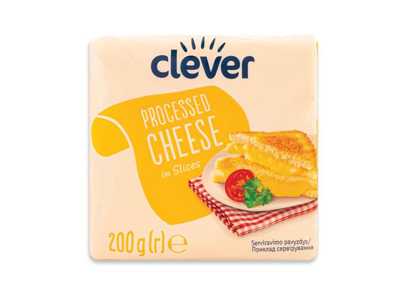CLEVER raikytas lydytas sūris