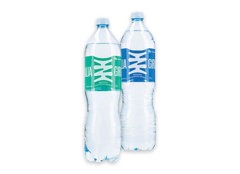 Prekė: Gazuotas ar negazuotas mineralinis vanduo ŽALIA GIRIA