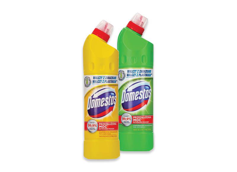 Tualetų valiklis DOMESTOS CITRUS arba PINE
