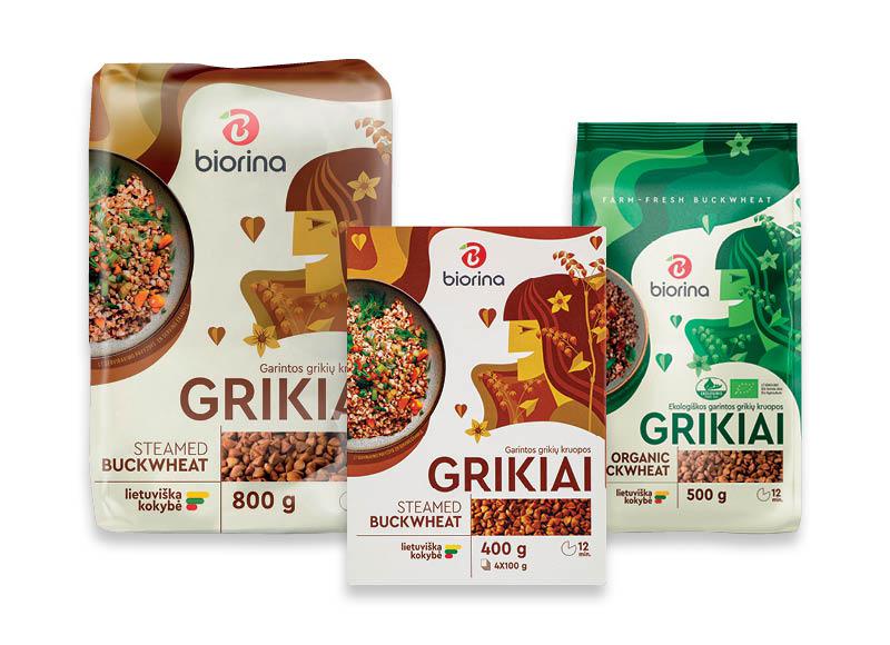 Kruopoms, miltams, makaronams BIORINA