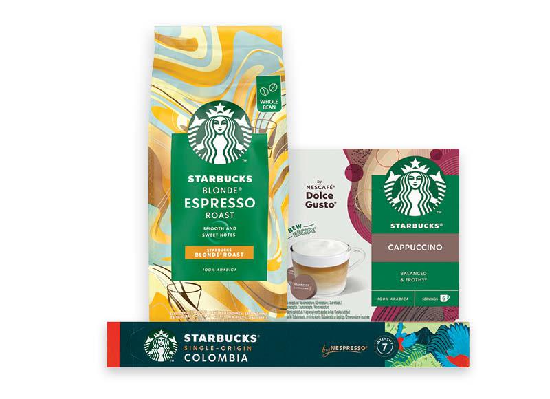 Kavos pupelėms ir kapsulėms STARBUCKS