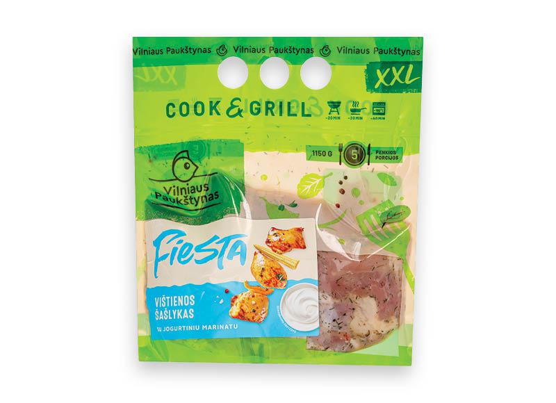 Vištienos šašlykas jogurtiniame marinate