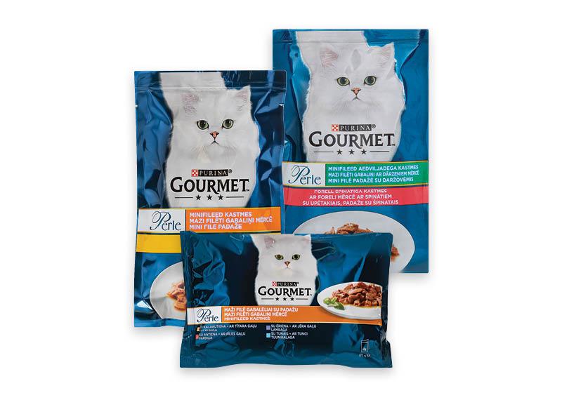 Kačių ėdalui GOURMET PERLĖ