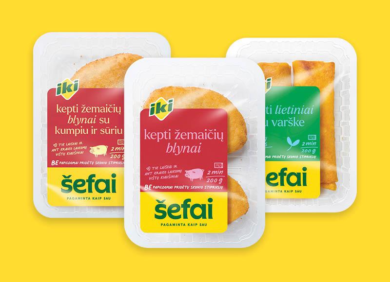 IKI ŠEFAI keptiems blynams ir lietiniams