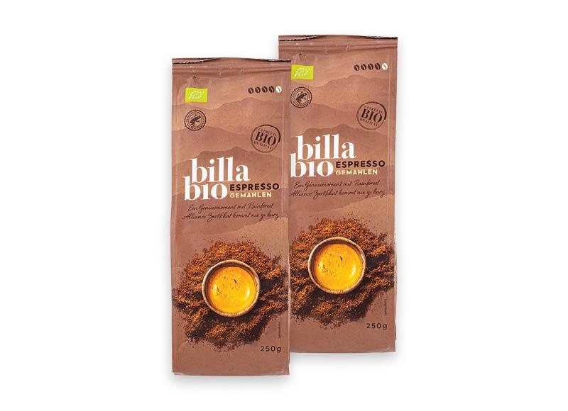 BILLA BIO malta kava ESPRESSO