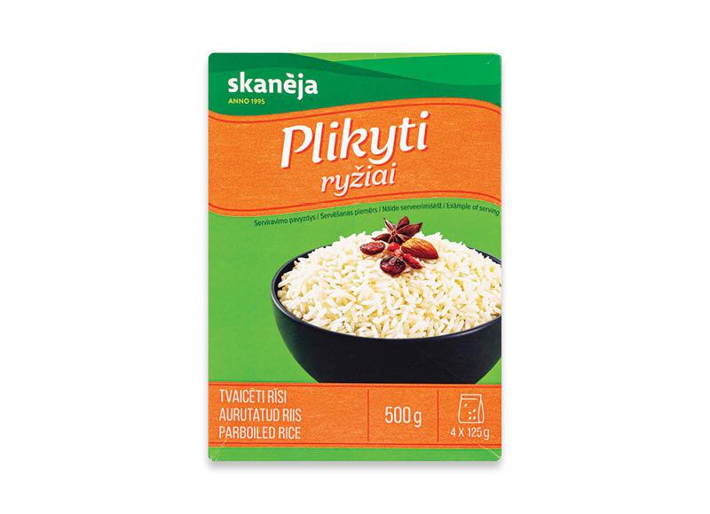 PLIKYTI ryžiai SKANĖJA