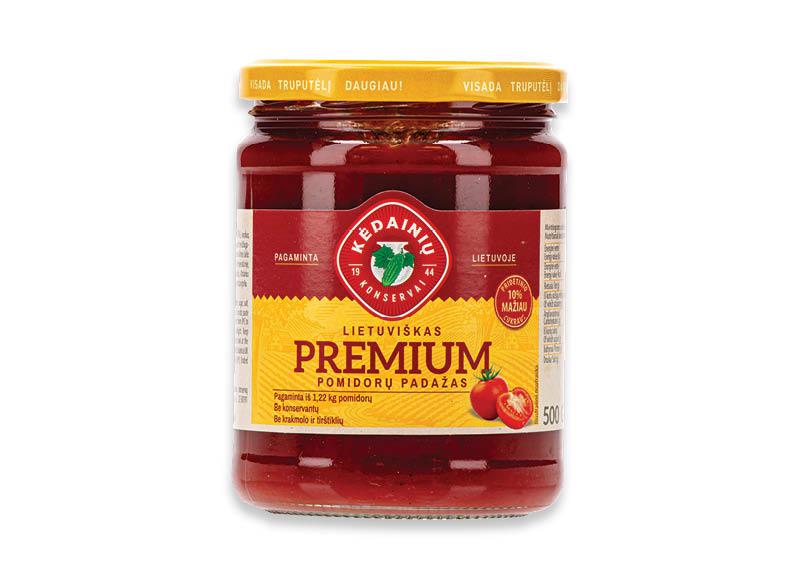 KĖDAINIŲ KONSERVŲ FABRIKO pomidorų padažas PREMIUM