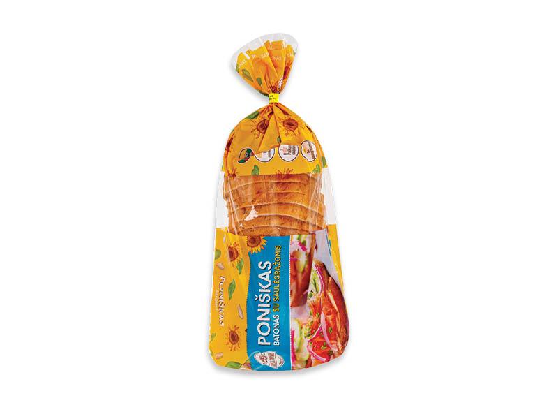 PONIŠKAS batonas su saulėgrąžomis
