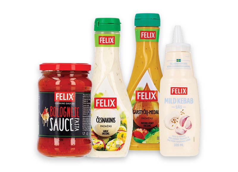 Prekė: Padažams ir kečupui FELIX