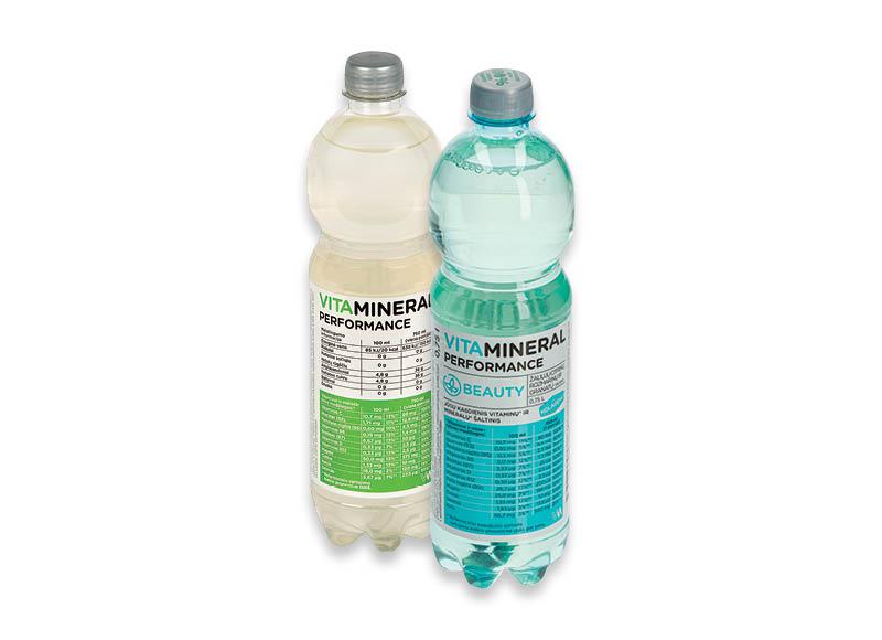 Vitaminizuoti gėrimai VITAMIN PERFORMANCE ir VITAMINERAL