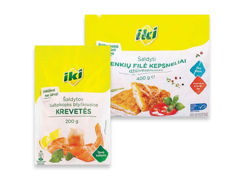 IKI menkių filė ar blyškiosioms krevetėms