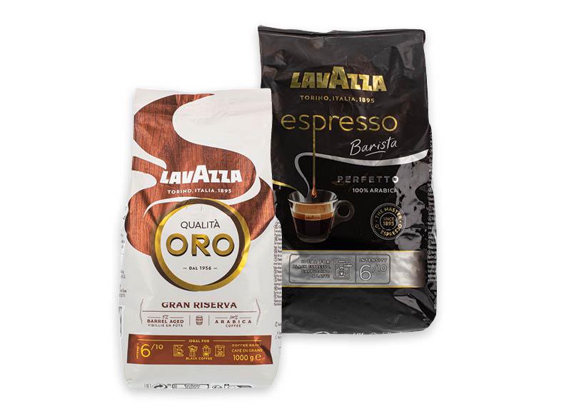 Prekė: Kavos pupelės LAVAZZA BARISTA, ORO GRAN RISERVA, MOUNTAIN GROWN