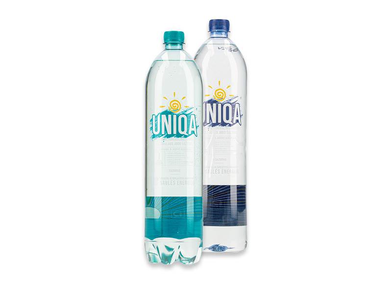 Gazuotas ar negazuotas mineralinis vanduo UNIQA