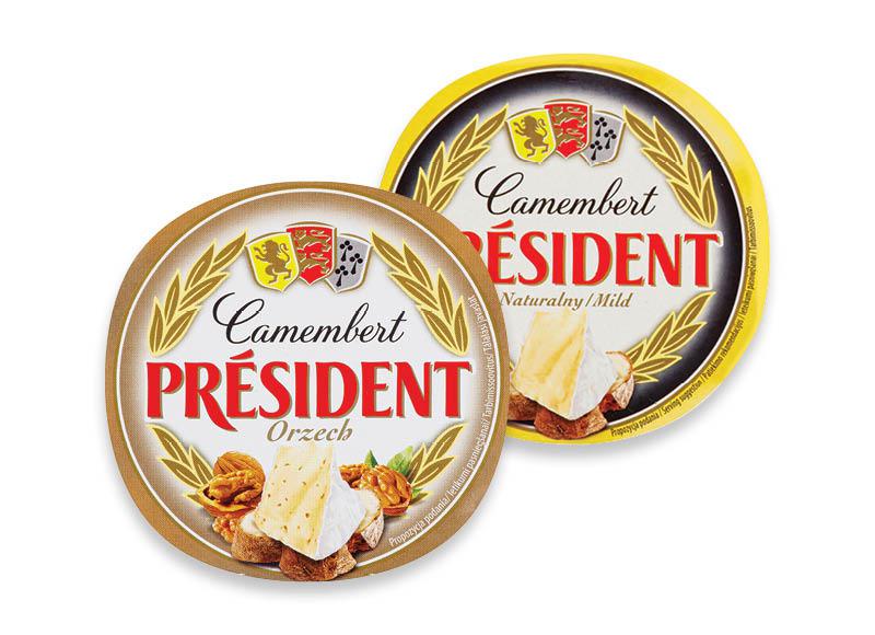 PRESIDENT sūris CAMEMBERT