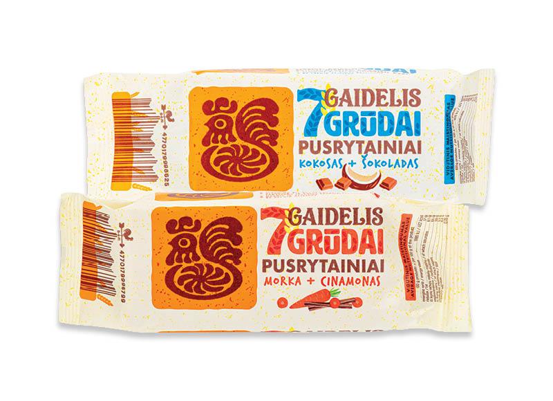 Prekė: Sausainiai GAIDELIS 7 GRŪDAI