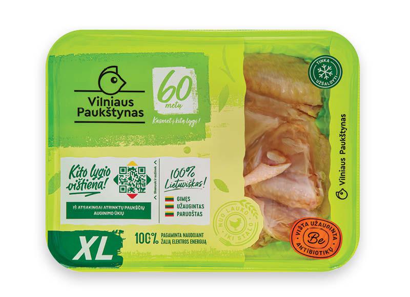 Vidurinės sparnelių dalys XL VILNIAUS PAUKŠTYNAS