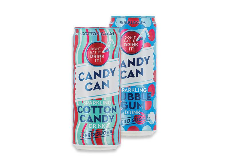 Gazuotas gėrimas CANDY CAN
