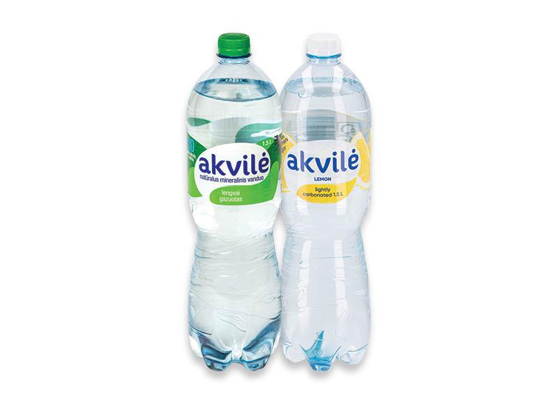 Gazuotas mineralinis vanduo AKVILĖ