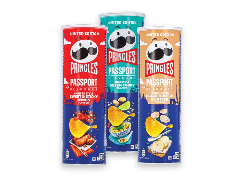 Užkandis PRINGLES PASSPORT