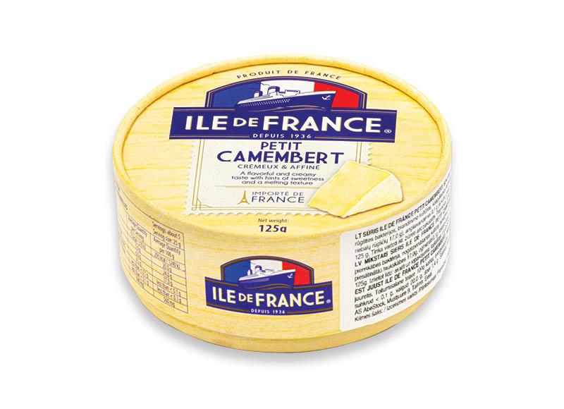 CAMEMBERT sūris ILE DE FRANCE