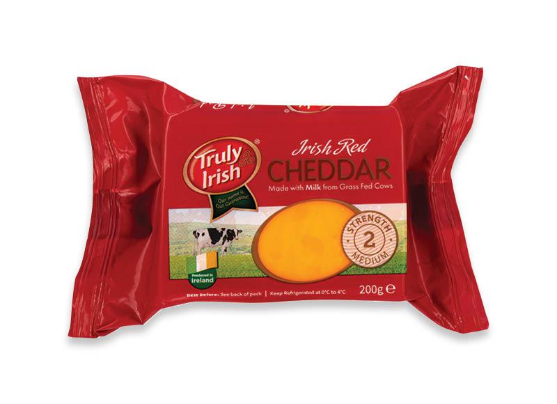 Čederio sūris TRULY IRISH RED
