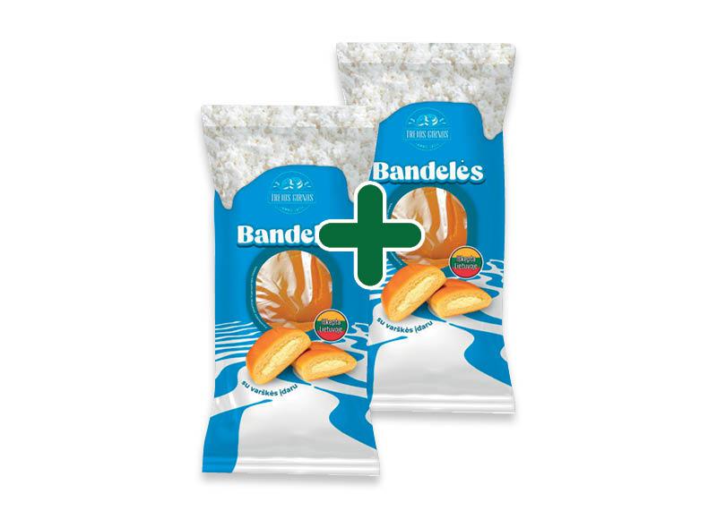 Bandelės su varškės įdaru