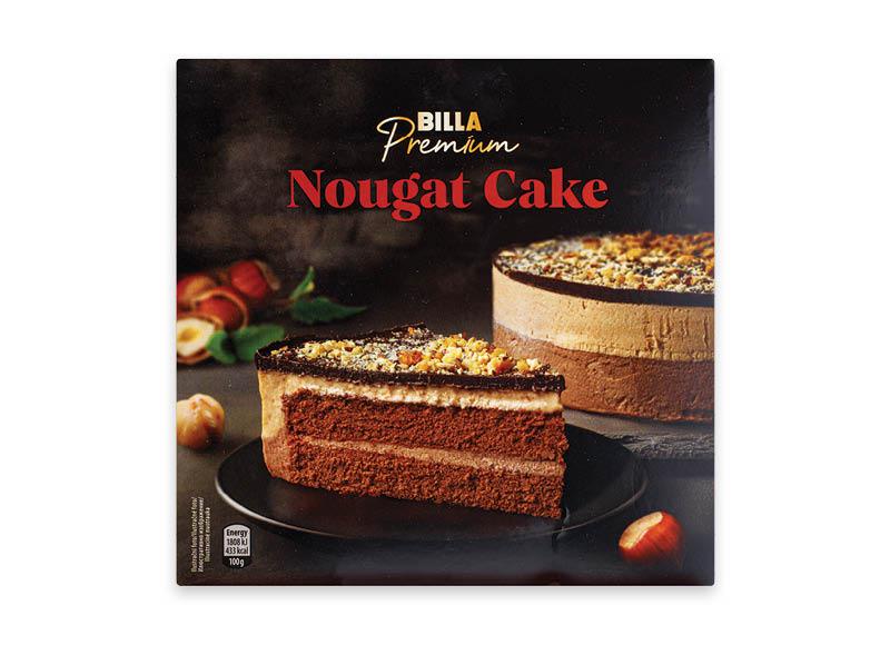 BILLA PREMIUM NUGA šaldytas tortas